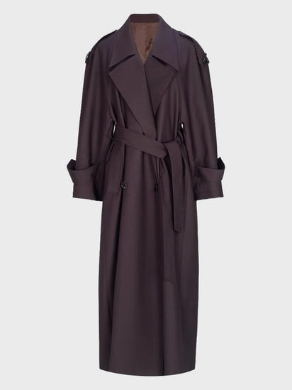 Extra langer Trenchcoat