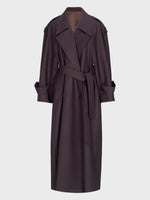 Extra langer Trenchcoat