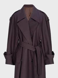 Extra langer Trenchcoat